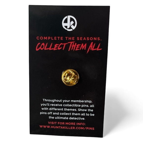 Hunt A Killer Skull Worm Collectible Enamel Pin - Picture 2 of 2